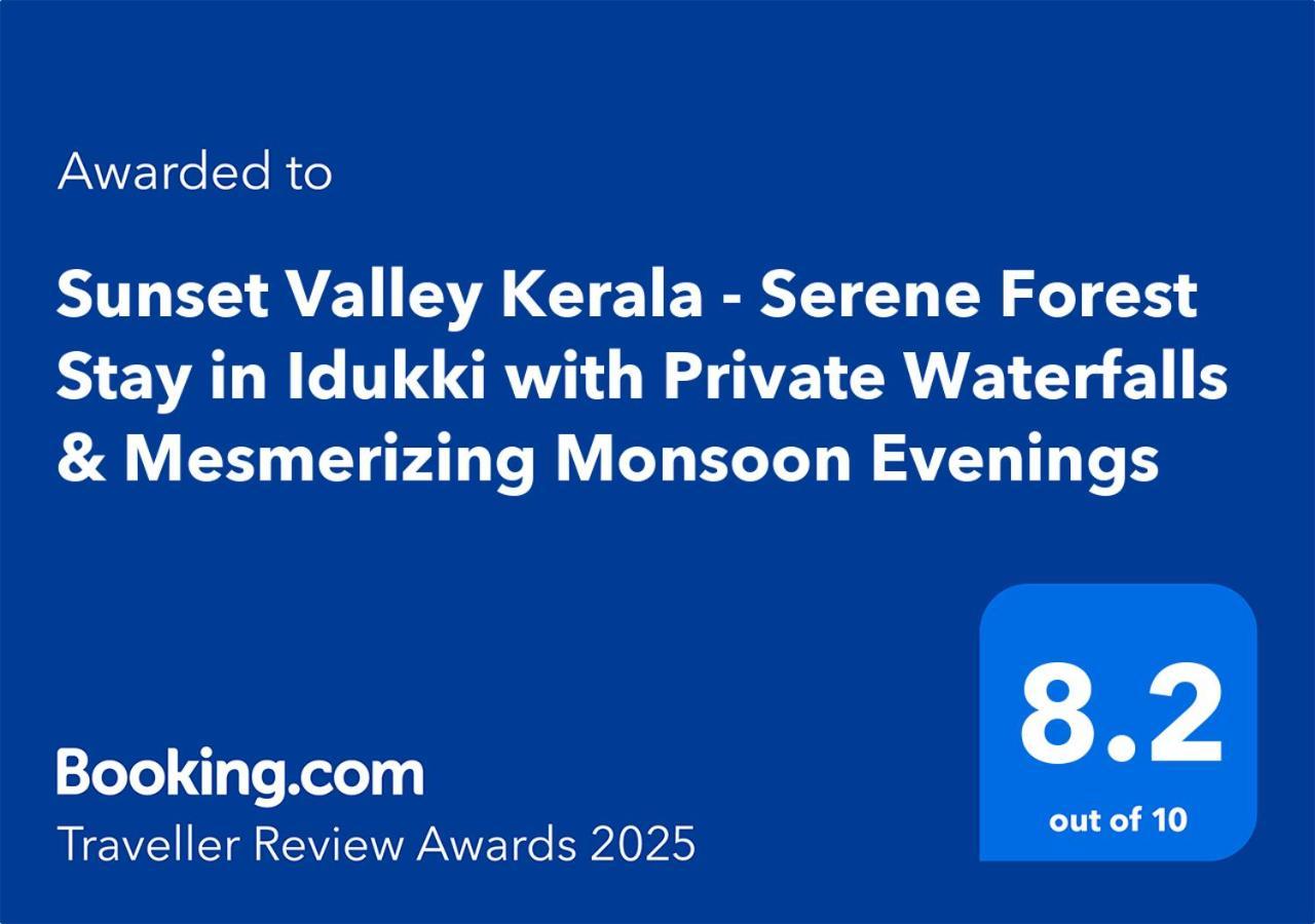Sunset Valley Kerala Pool Resort - Monsoon Forest Cottage Stay In Idukki With Private Waterfalls, Natural Streams & Breathtaking Views Pīrmed Exterior foto
